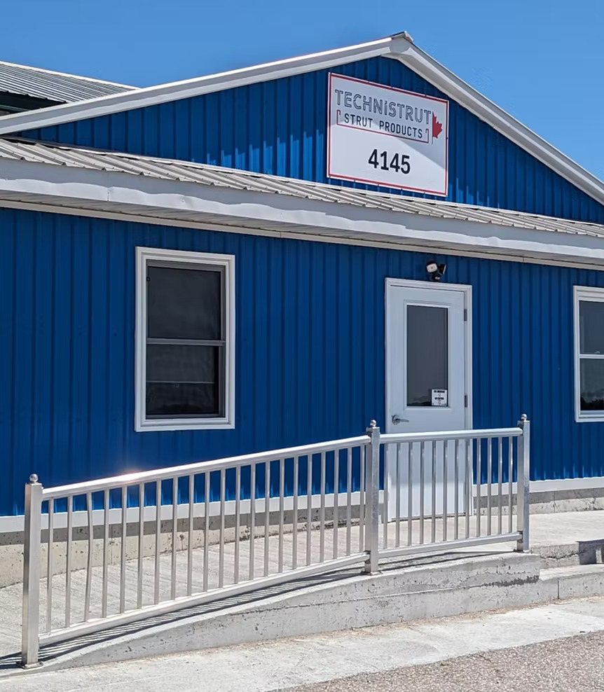 The Technistrut plant at 4145 Lawson Line, Wallenstein